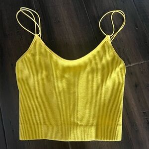 Cute yellow summer tank